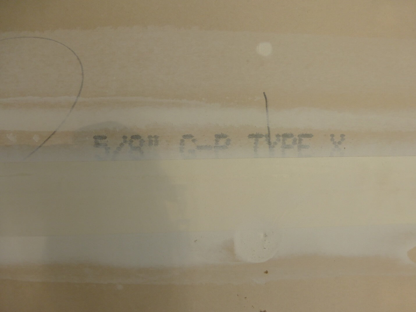 Dylan Chalk photo of fire-rated gypsum drywall