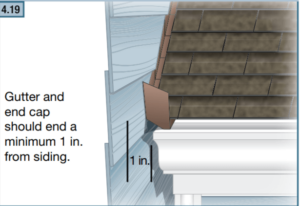 Gutter to Hardie Detail