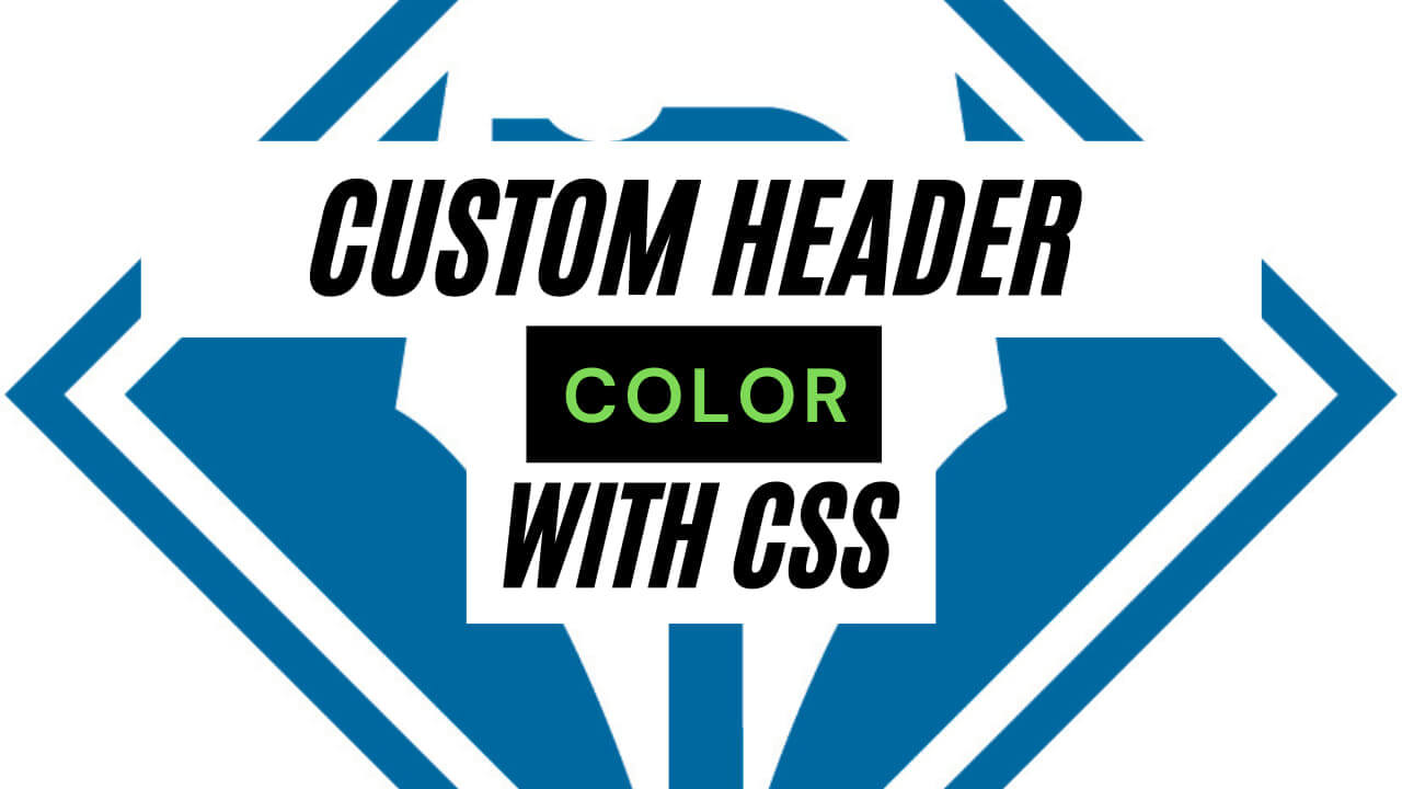 Custom header color ScribeWare